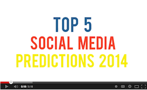 V3.1: 2014 Social Media Predictions